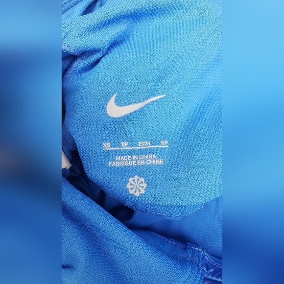 NIKE Essential‎ Tankini Top In Blue Size XS - Picture 7 of 9